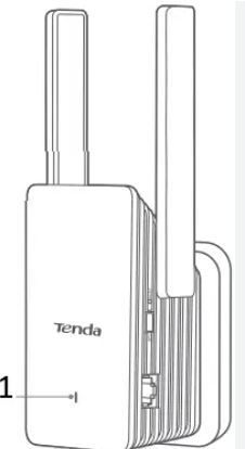 TENDA A23 Wifi 6 AX1500 Mbps Range Extender/Menzil Genitici